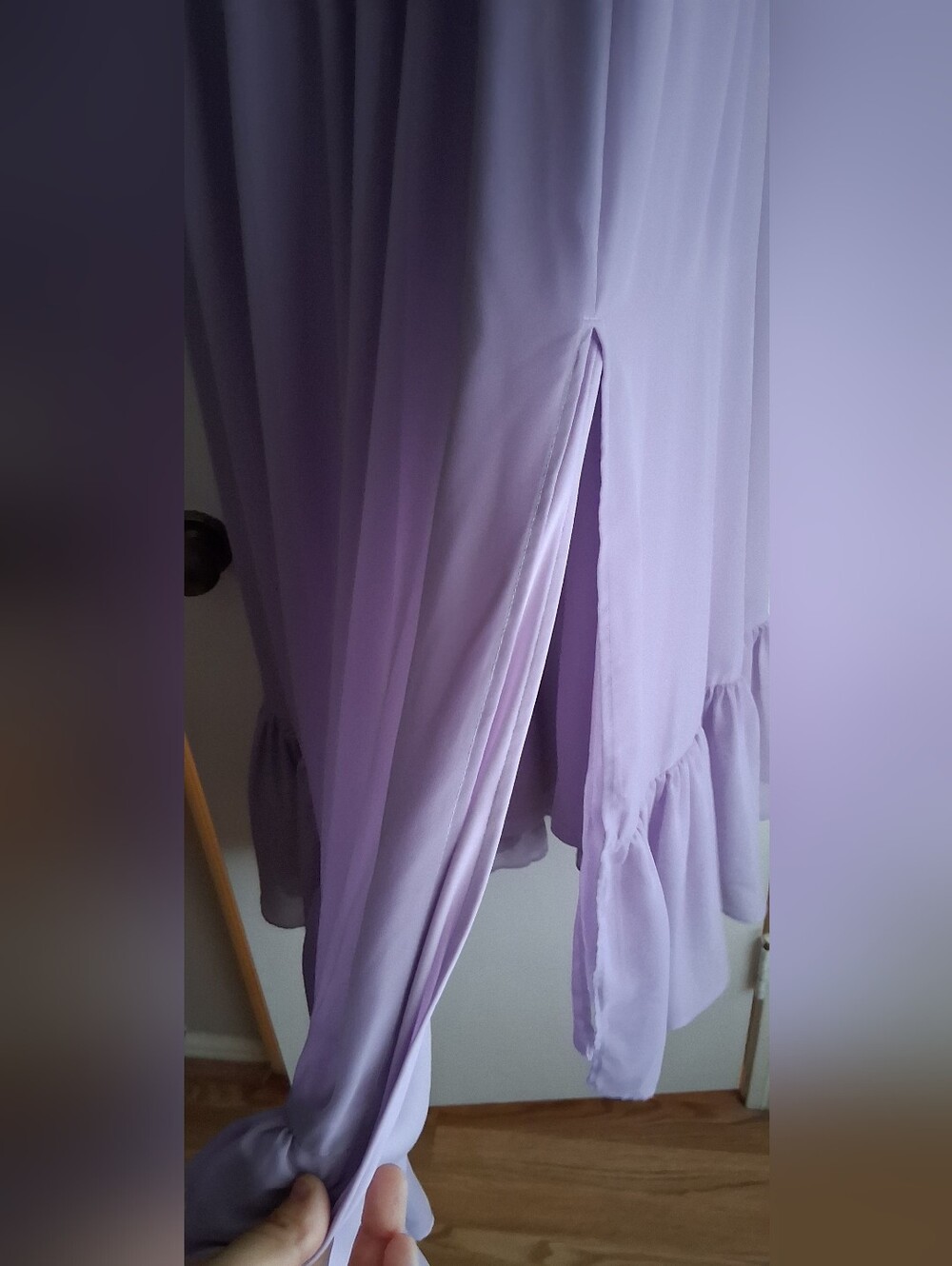 Birdy Grey Lavender Ginny Chiffon Maxi Dress - Picture 5 of 8